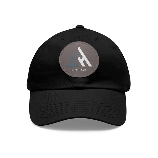 CFLH Logo Dad Hat with Leather Patch